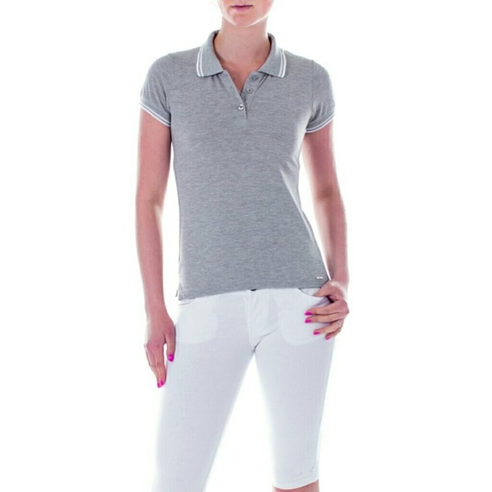 Polo Shirt, Mia Mia Girl Junior, Grey